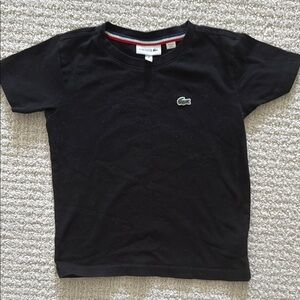Lacoste Kids Black T-Shirt